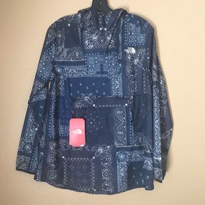 North face bandana wind jacket